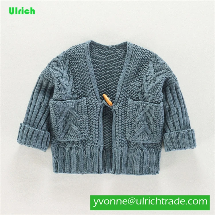 
JY499 hot selling baby knit cardigan wholesale boy cardigan kids coat 