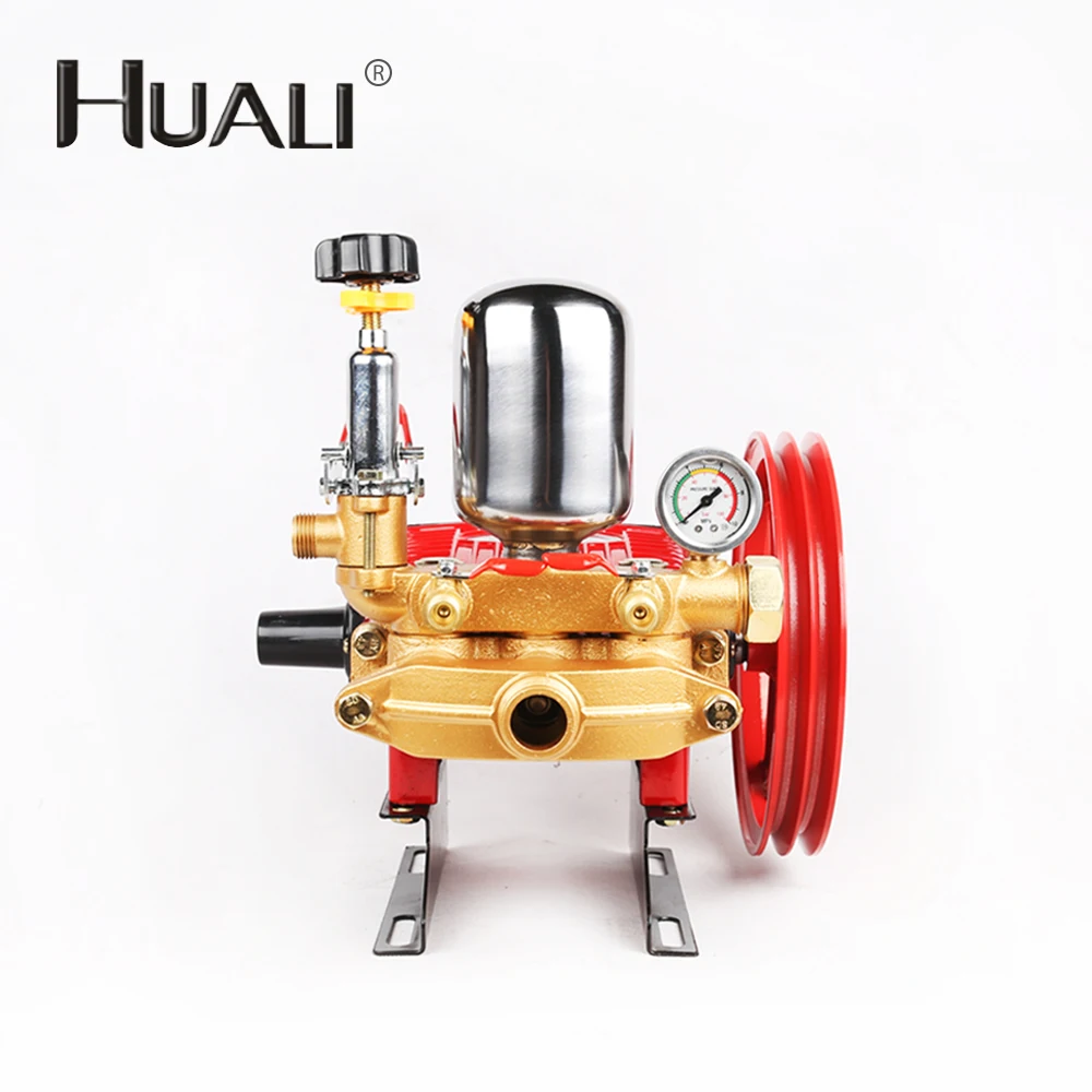 High quality portable water weedicide airless mobile piston pump sprayer