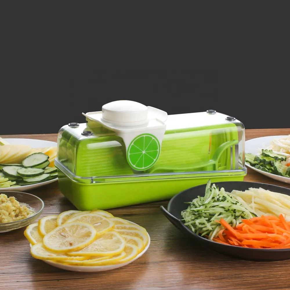 Plastic adjustable kitchen accessories magic vegetable fruit food slicer chopper cutter shredder grater