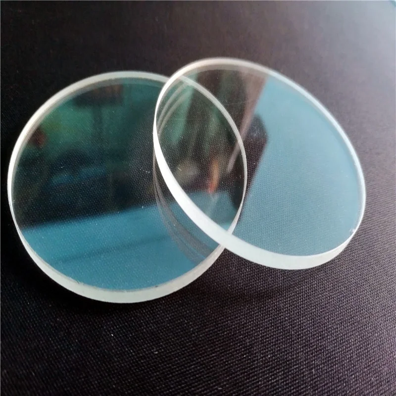 Custom extra clear Tempered Scratch Proof Circle Glass Sheet