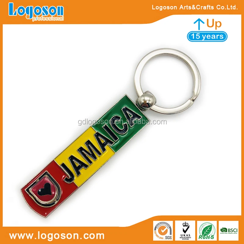 Jamaica Souvenir Plate Keychain Fridge Magnet Bottle Opener Custom Design Jamaica Souvenirs Manufacturer