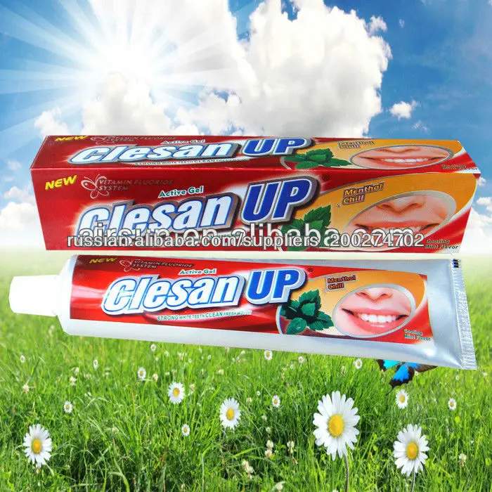 clesan до бренда красного геля зубной пасты