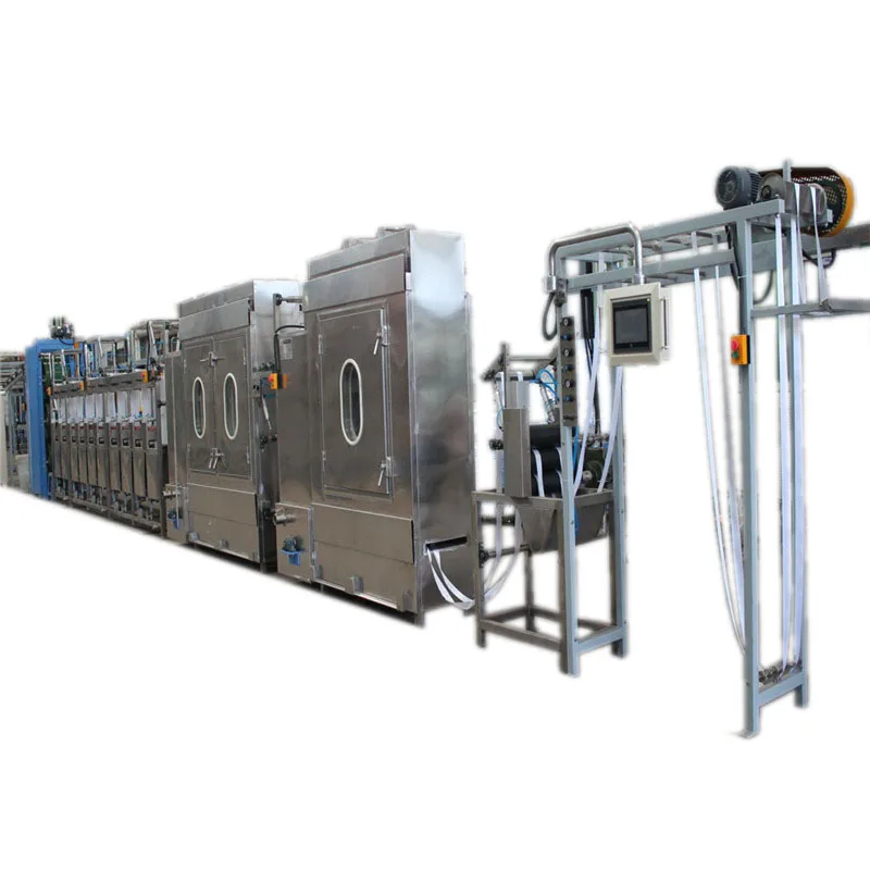 KINWAH narrow tape dyeing machine semi-automatic polyester label ribbons continuous dyeing machine