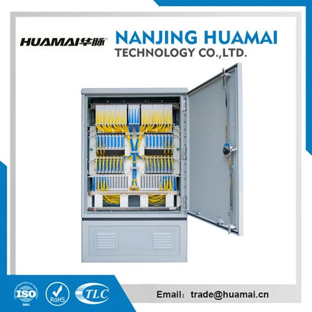 HM-1998-09 Huamai FTTX наружный шкаф, волоконно-оптический перекрестный Соединительный шкаф, волоконно-оптический шкаф