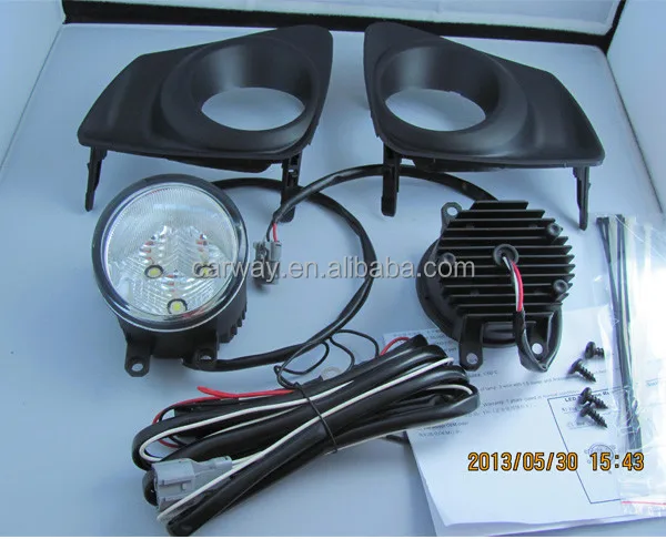 LED fog light for TOYOTA COROLLA ALTIS 2011 to 2013 body kit daytime running light