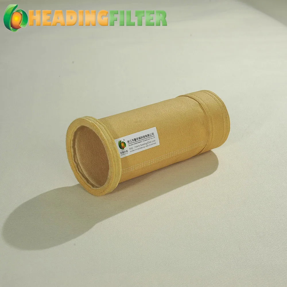 Water-Oil repellent Non-woven needle felt P84/Polyimide dust filter bag with PTFE membrane for air filter collector