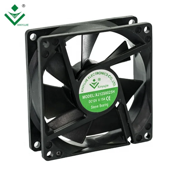 customizable 8025 8cm high speed industrial dc cooling fan car LED display 12v 24v 48v axial fan 80x80x25mm