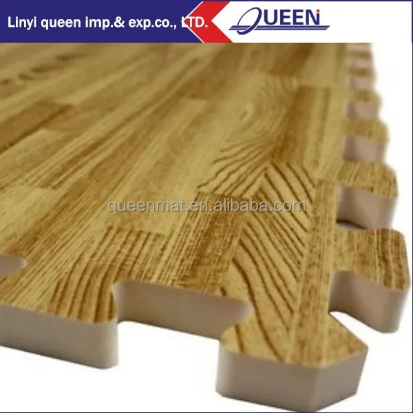60X60 wood foam tiles and different kinds puzzle mat design for customers factory directly for sales