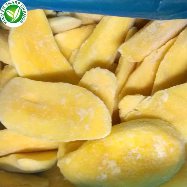 
100% High Quality Frozen Mango Sliced Frozen Half-cut Mango 