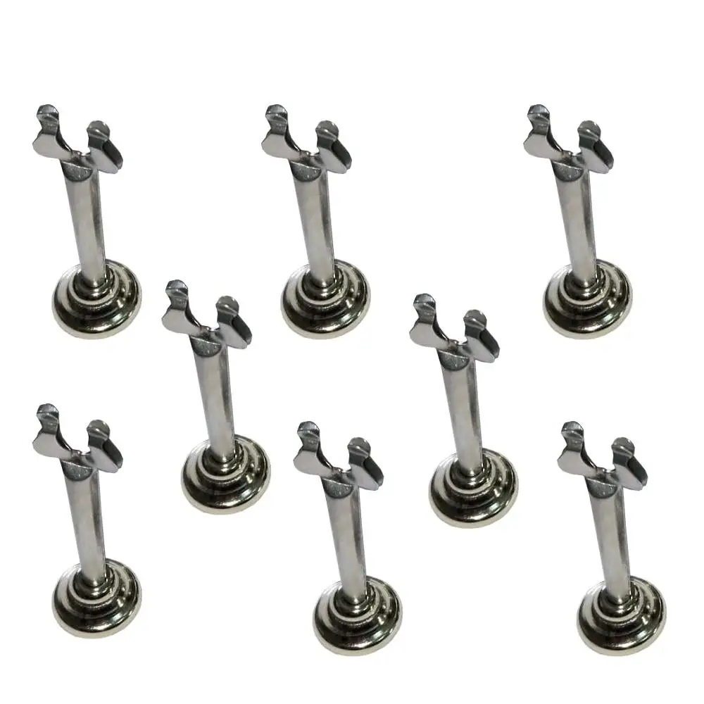 Stainless Steel Metal Tabletop Stand Menu Holder For Restaurant Wedding and Bar