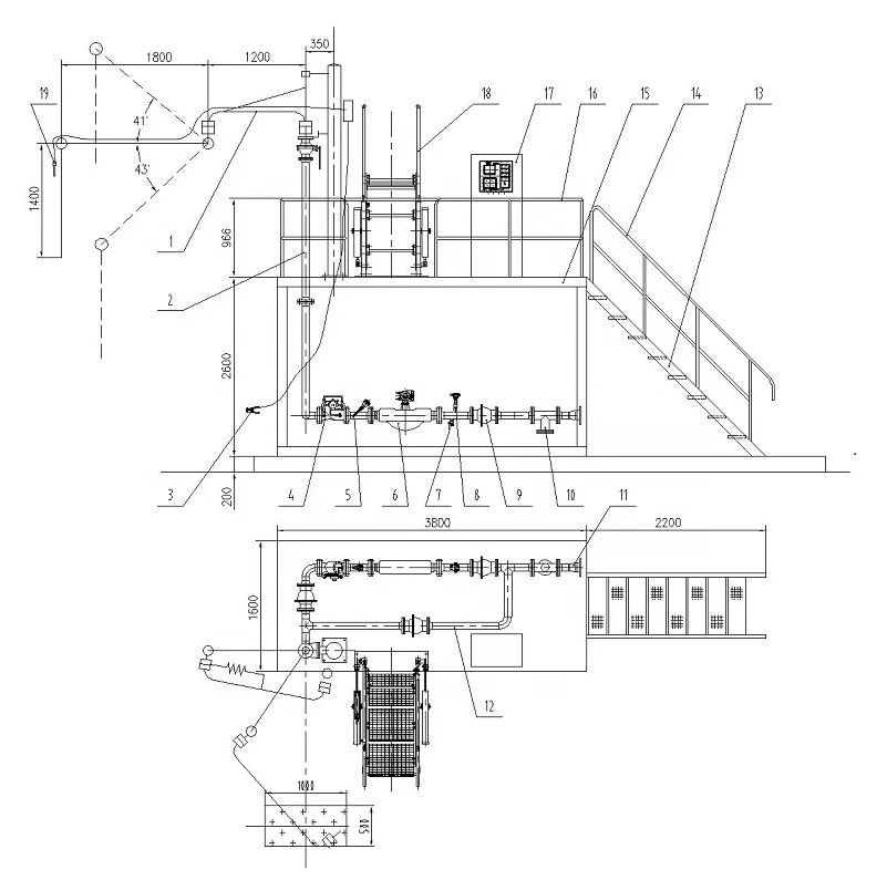 
skid mounted automatic quantitative loading arm with loading control system 