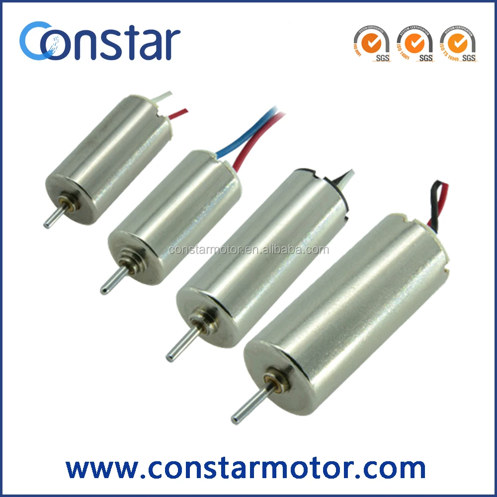 small electric toy motors,6mm precision coreless motor