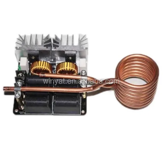 Низковольтная индукционная нагревательная плата ZVS 12-48 В 20A 1000 Вт высокочастотный модуль индукционной нагревательной