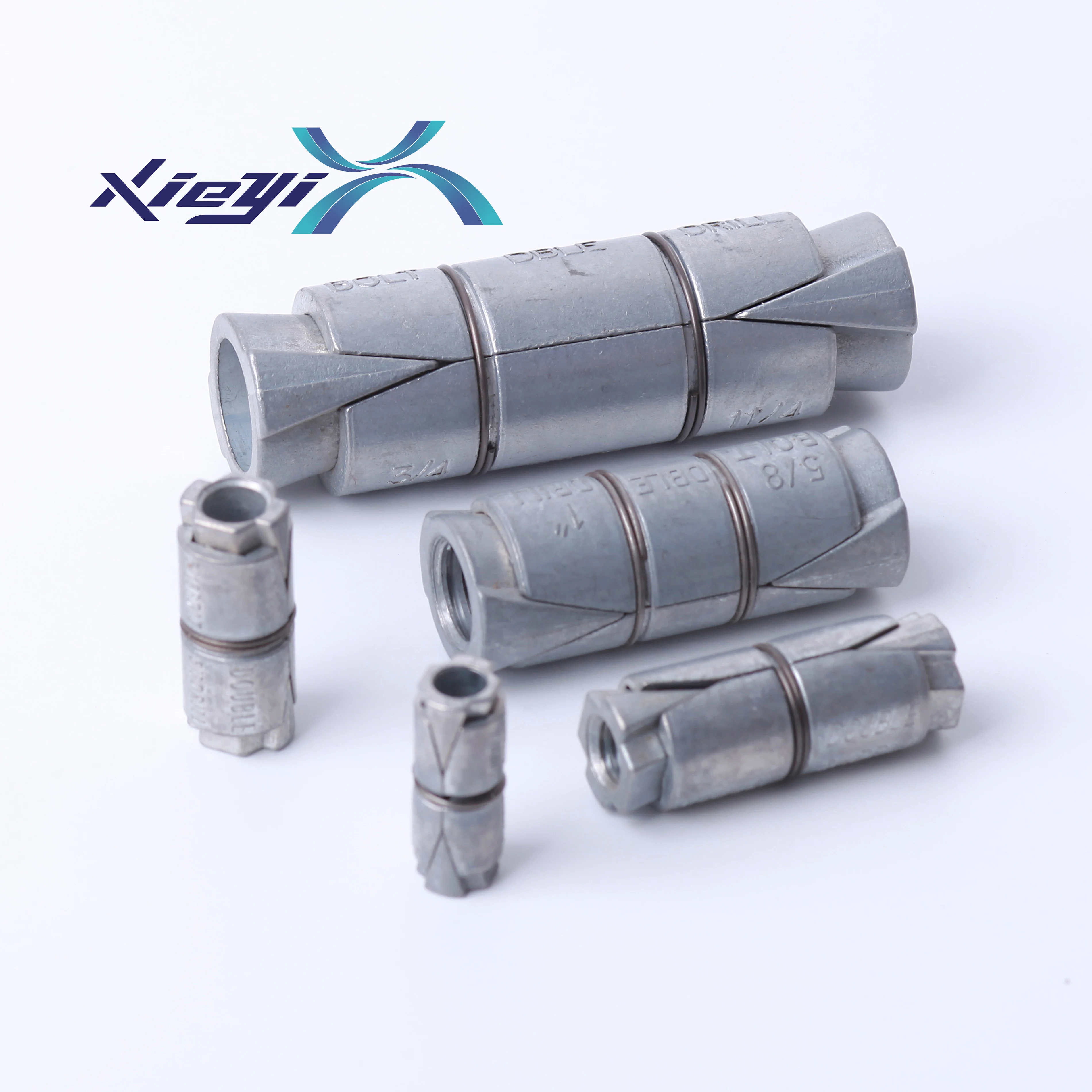 
China fastener double zinc alloy anchor double expansion anchor 
