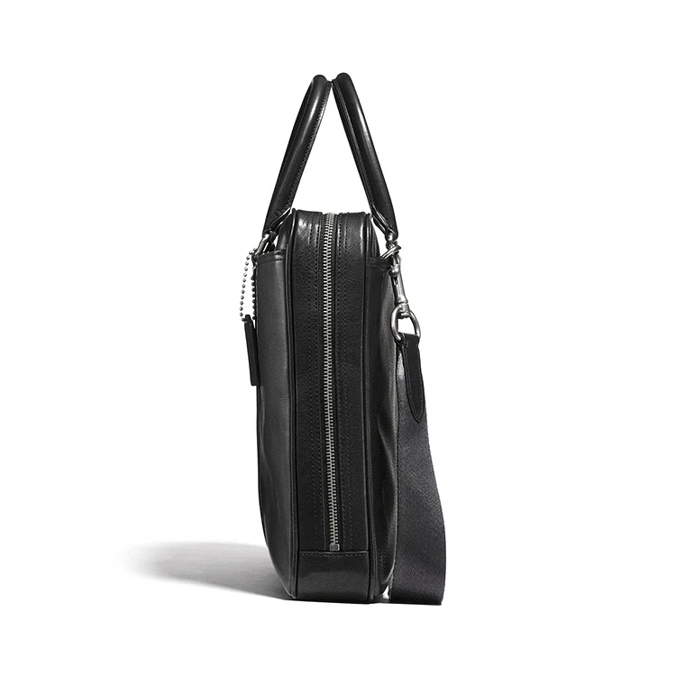 Качественный мягкий кожаный портфель индивидуальная мужская кожаная сумка-портфель сумка-мессенджер oem для