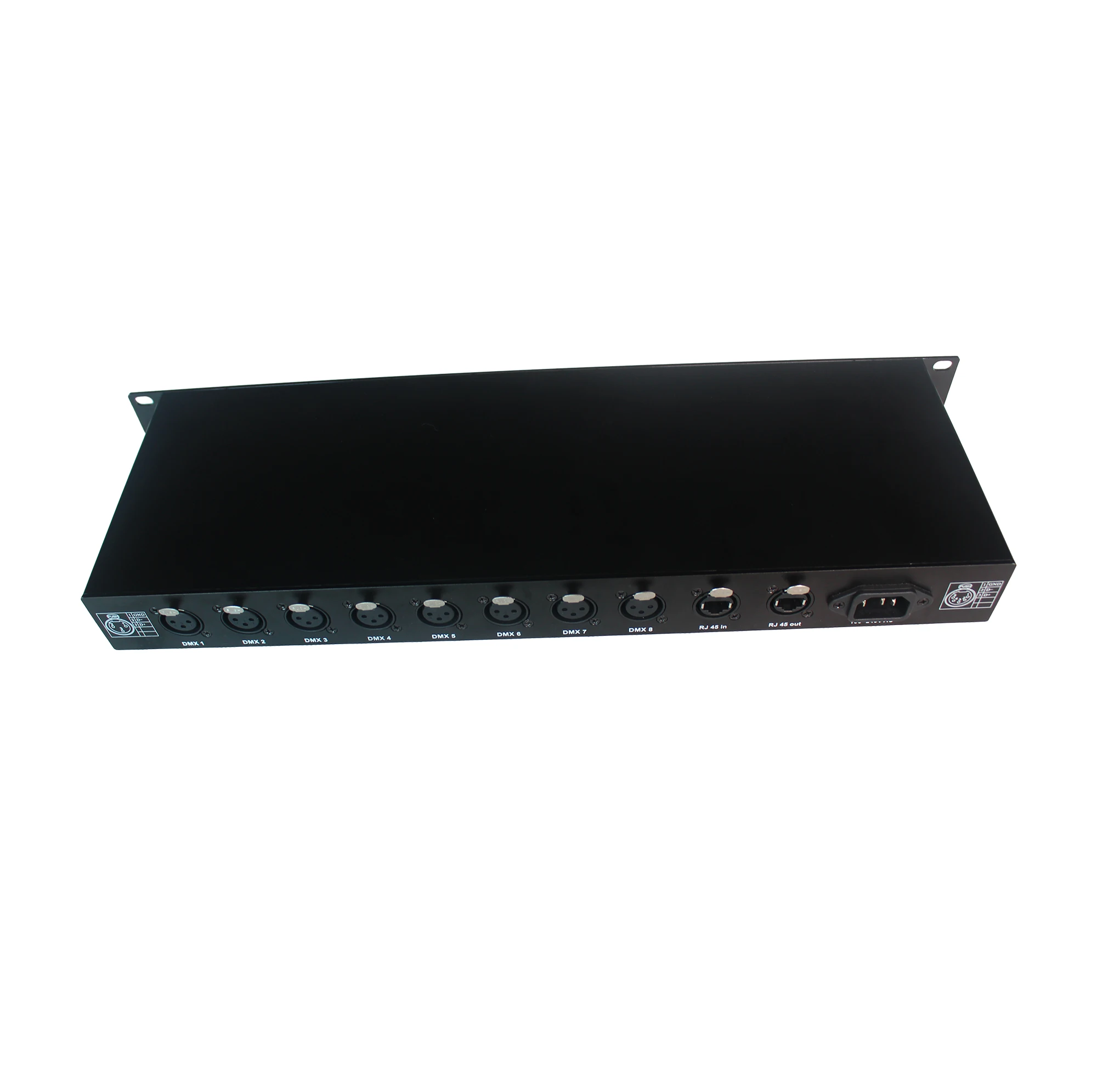
16 Universe Node Interface Converter Box Rgb Led Controller Dmx Artnet 