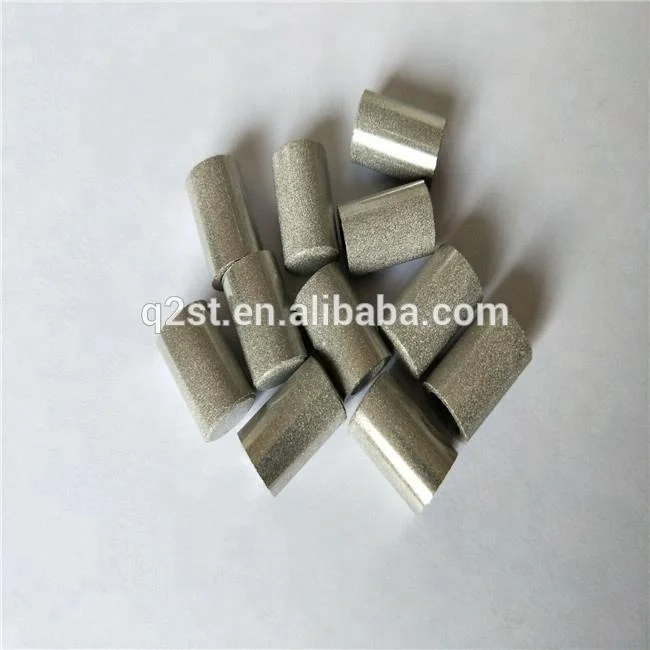 
0.5-2-100micron Porous Sinter stainless steel filter plug part 