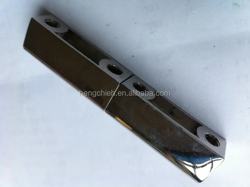 JL204-1 or JL204-2 Bright Chrome Plated ZDC Industrial Cabinet External Hinge