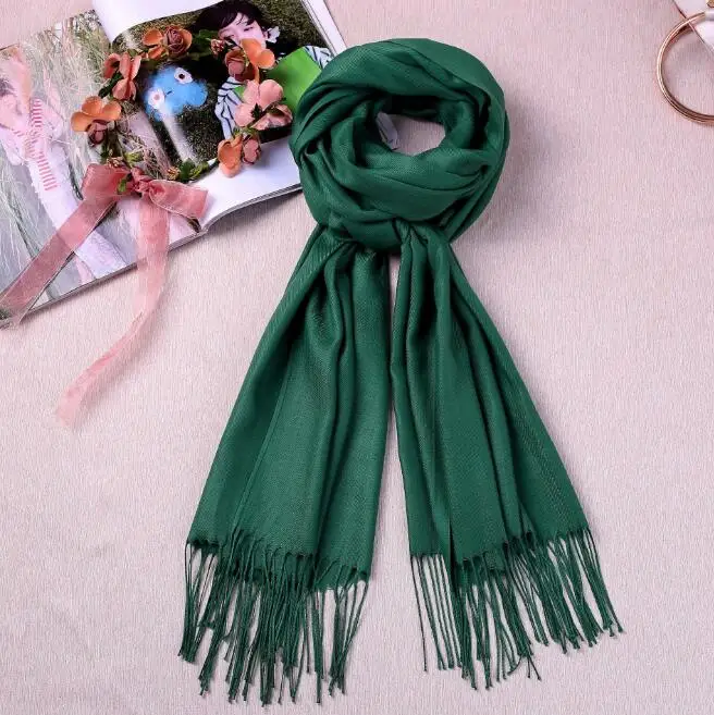 
Wholesale blanket black pashmina scarves custom logo women winter scarf white cashmere factory fashion scarfs for acrylic 