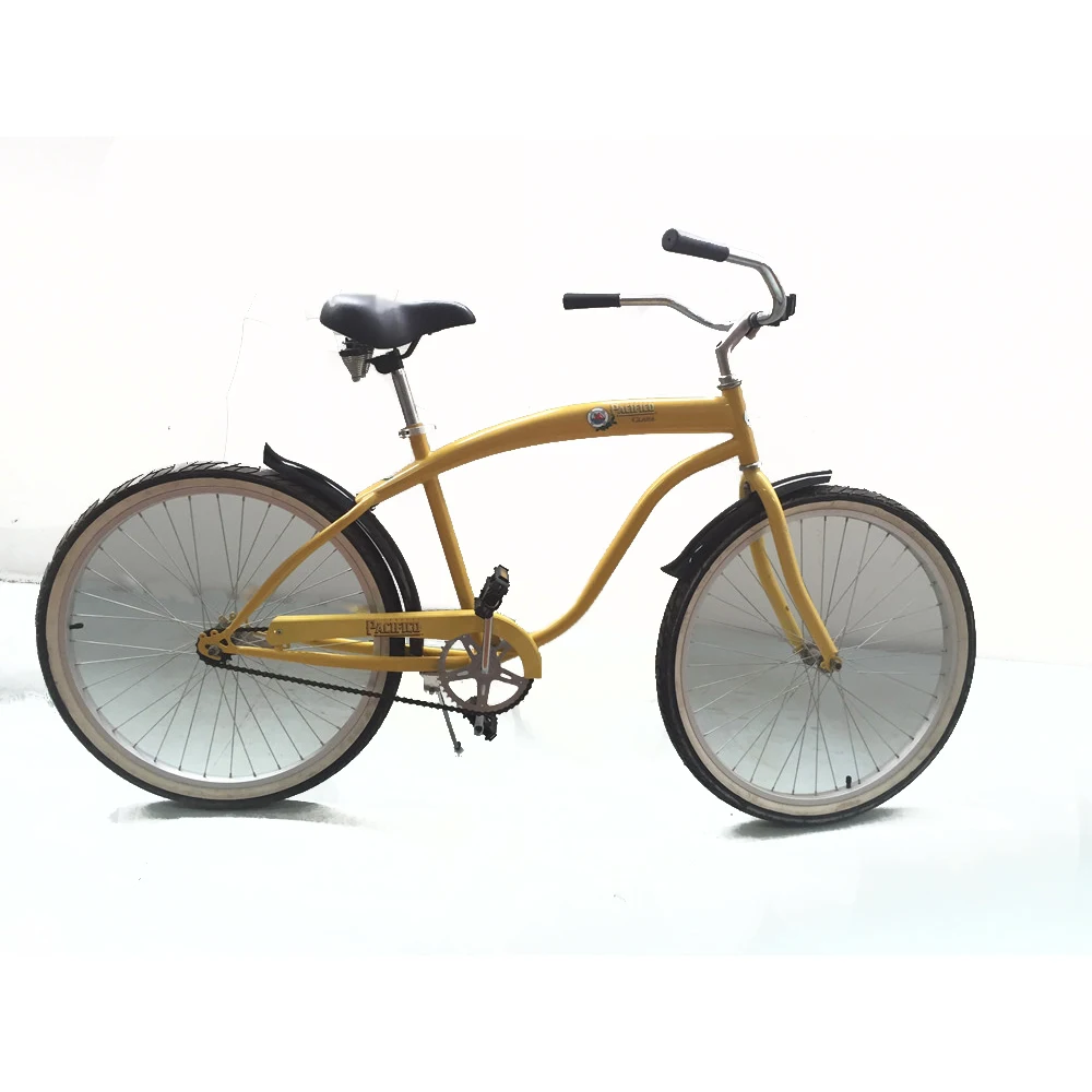 26 inch good quality carbon steel coaster brake famous parts beach cruiser bike bicycle promotion price