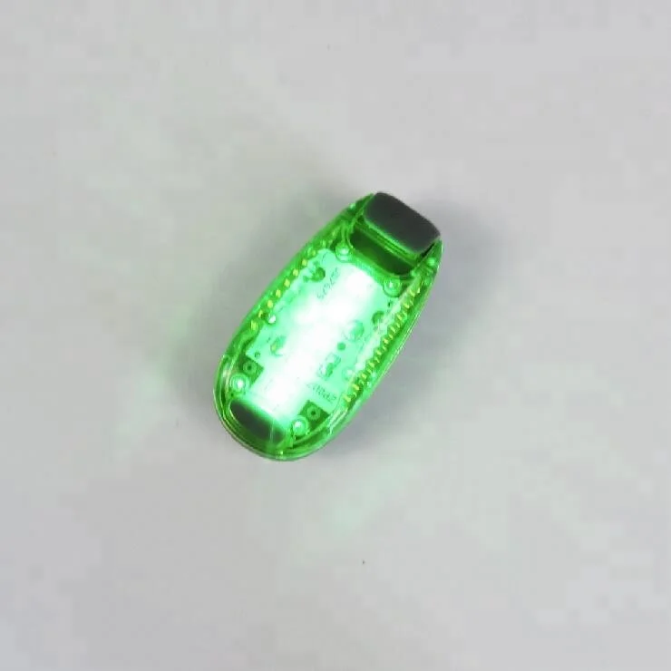 Fitness Campaign Sport LED light Cycling Bike Running Warning Clip Led Safety Light