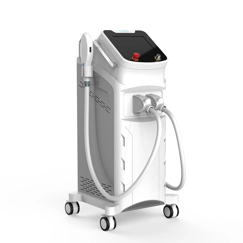 Beauty salon device used multi-functional machine tattoo removal ndyag plus 808nm diode laser hair removal