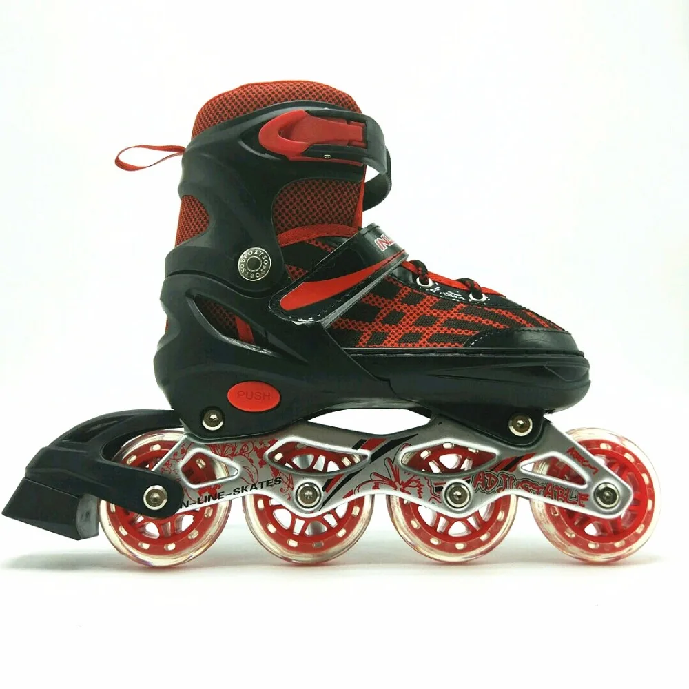 
Aluminium Bracket Adjustable ABEC-7 Bearing Inline Skate For Kids roller blade 