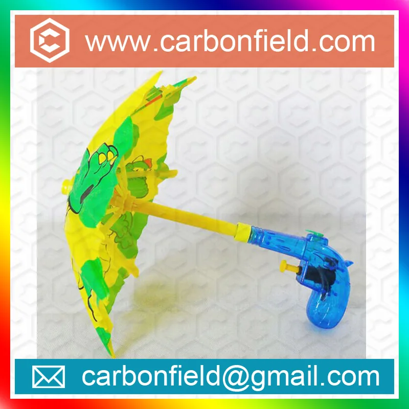 best selling umbrella water gun with lovely printing