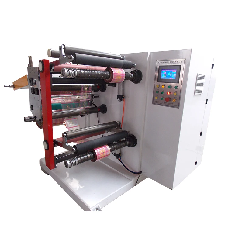 High speed 600mm width cellophane film slitter machine/plastic film winder/cutting machine pvc film