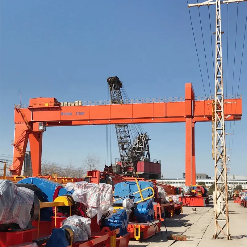 Heavy Duty European Standard 100 ton Double Girder Cantilever Gantry Crane