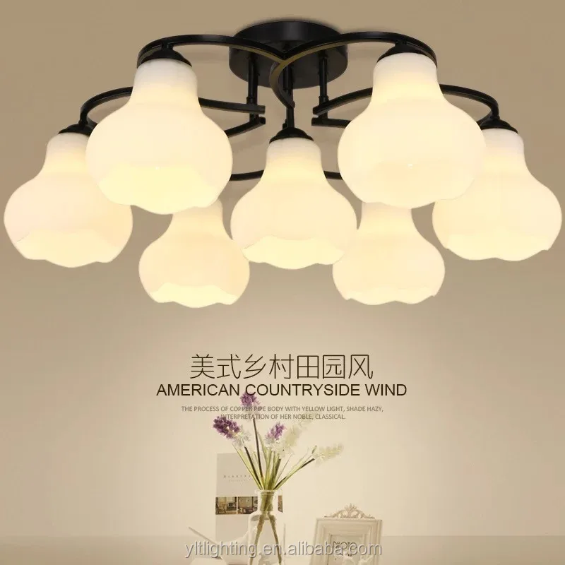 
Wholesale Glass Chandelier Lighting Indoor Decor Pendant Lamp 