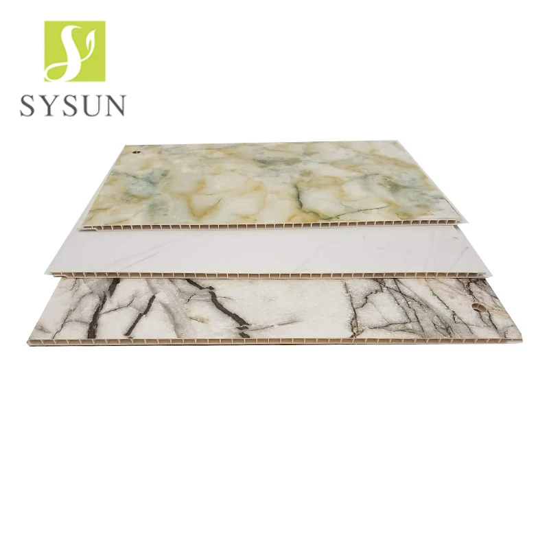 Рекламные высококачественные внутренние стеновые панели из ПВХ с УФ покрытием