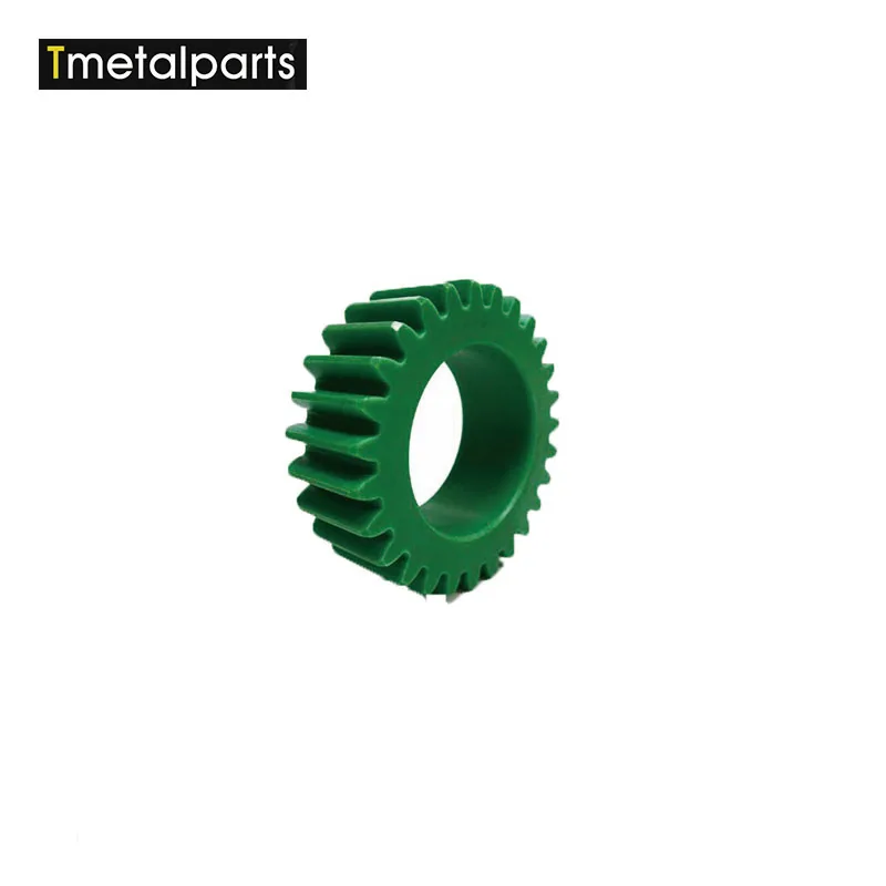 CNC обработки пользовательских износостойкий пластик нейлон передач Прямо зуб цилиндрические шестерни