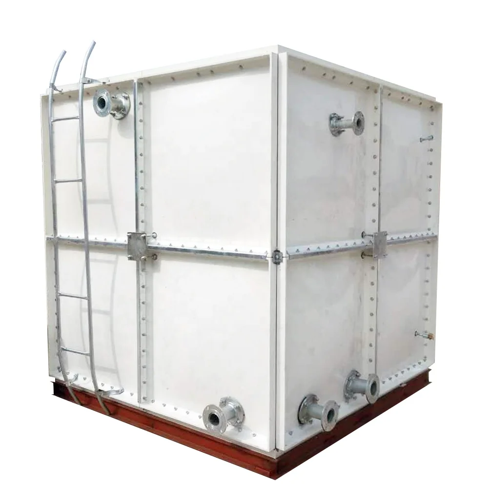 Sectional Farming Storage Fiberglass Smc Frp 10000 Litre Rain Grp Irrigation Water Tank