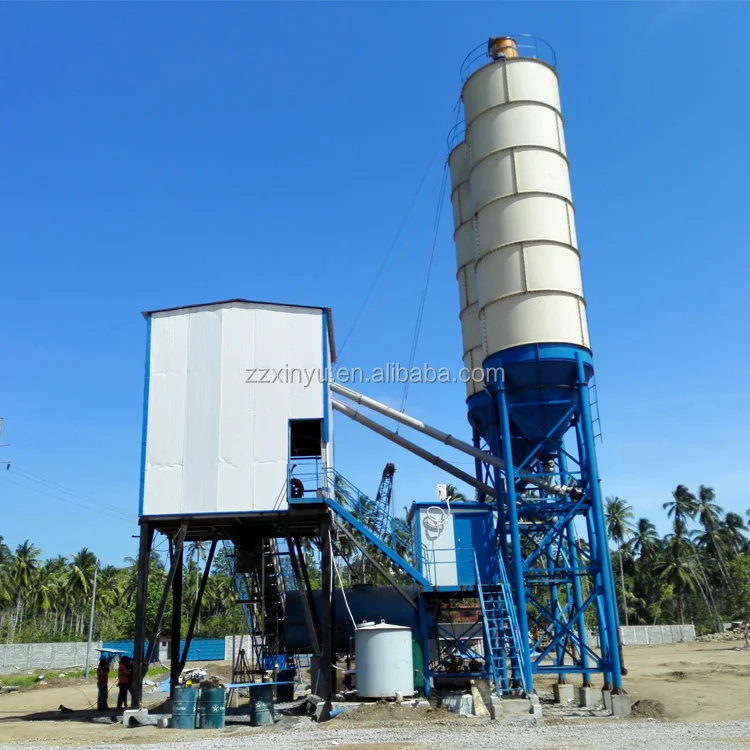 Competitive price automatic wet mix concrete batching plant