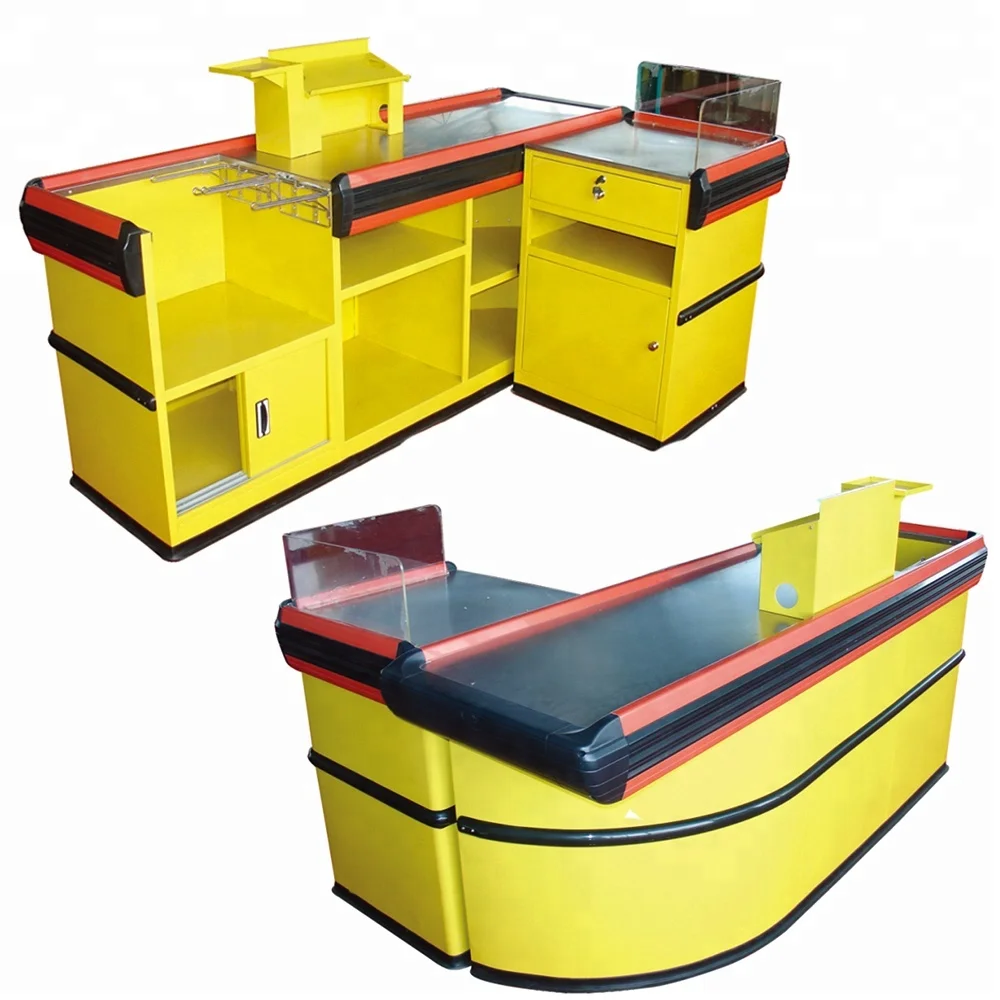CA-017 supermarket cashier checkout desk for sale