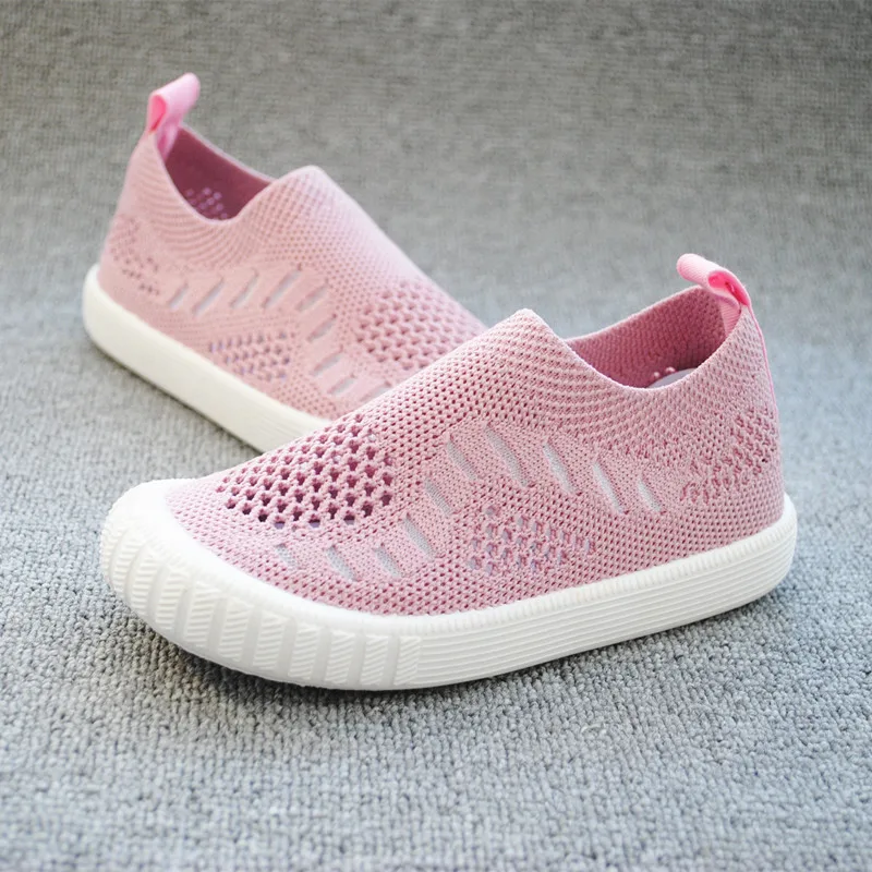
E77-8 Latest Design Fashion Lovely Candy Color Light Comfortable Cool Knitted Shoes 
