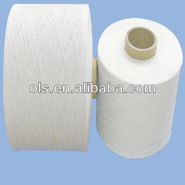 
100% regenerated cotton 20/1 open end yarn for weaving 