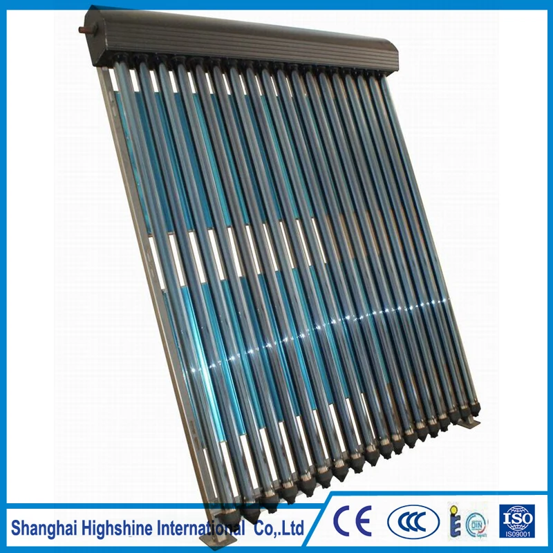 Fast delivery pressure solar collectors pressurized heat pipe collector with reflector