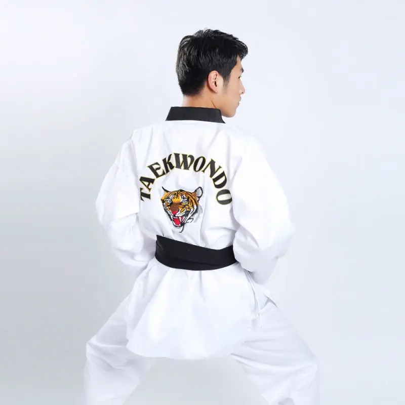 Custom Breathable Taekwondo Dobok Poomsae Uniform Taekwondo Fighter Uniforms Suits