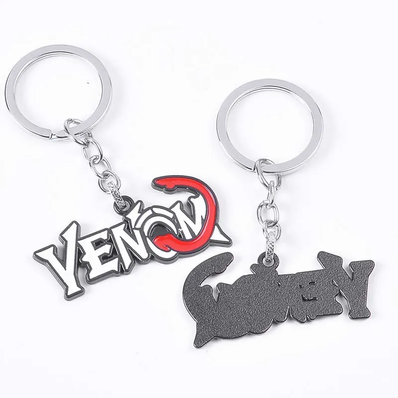 Venom Neptune harpoon key chain spider man metal car key chain