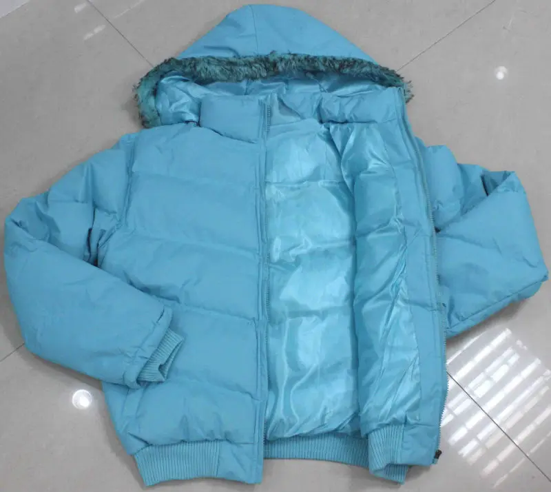 2021 Wholesale Ladies Bubble Coat Cotton Down Fabric Puffy Winter Jacket Women Ladies Winter Trench Coat Cropped Puffer