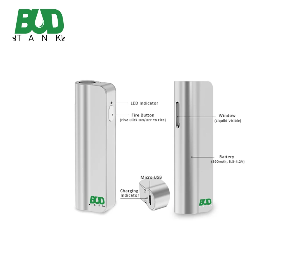 
Best Box Mod Vape 390mAh E Cig Battery 510 Box Mod 