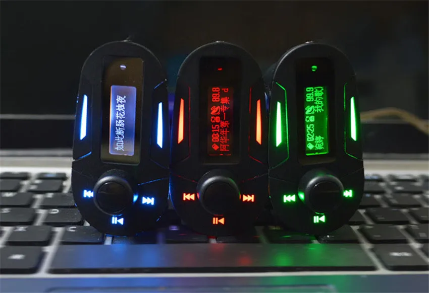 Оптовая продажа с завода Автомобильный MP3-плеер беспроводной FM-модулятор USB/SD/кардридером разъемом MMC и пультом дистанционного управления MK1805