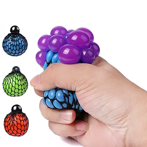 2018 hot sales pu foam soft slow rising animal squishy toys factory oem squishy grape ball stress relief