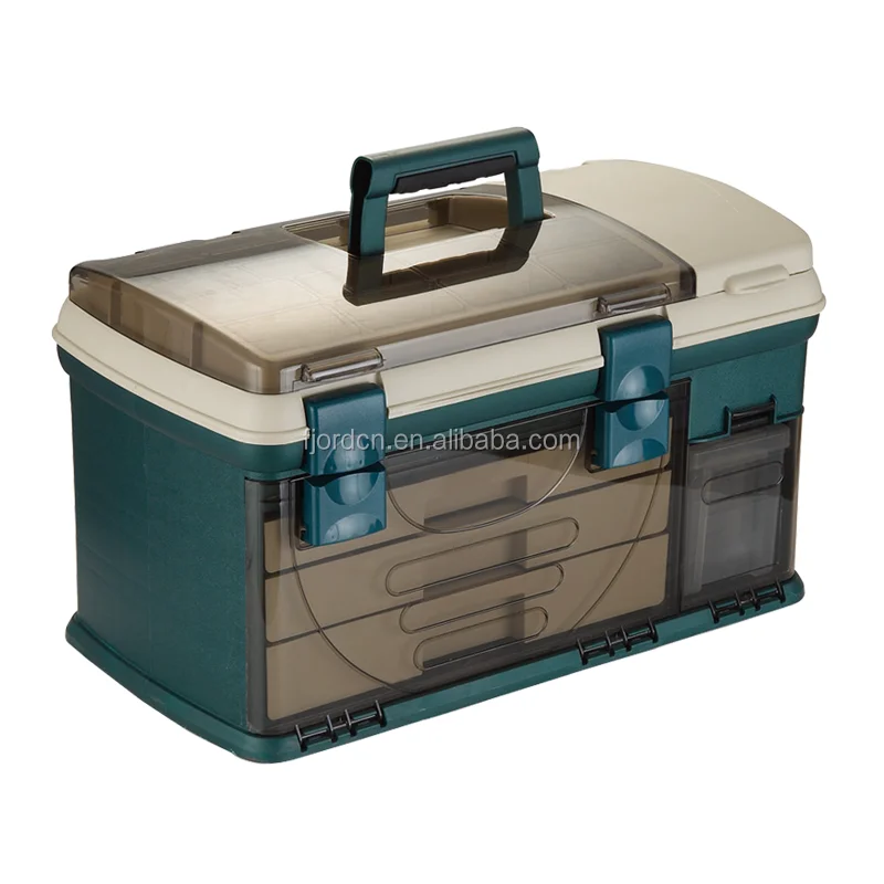 FJORD высокопрочный портативный ассортимент Водонепроницаемый Многофункциональный пластиковый ящик для инструментов коробка для рыбалки