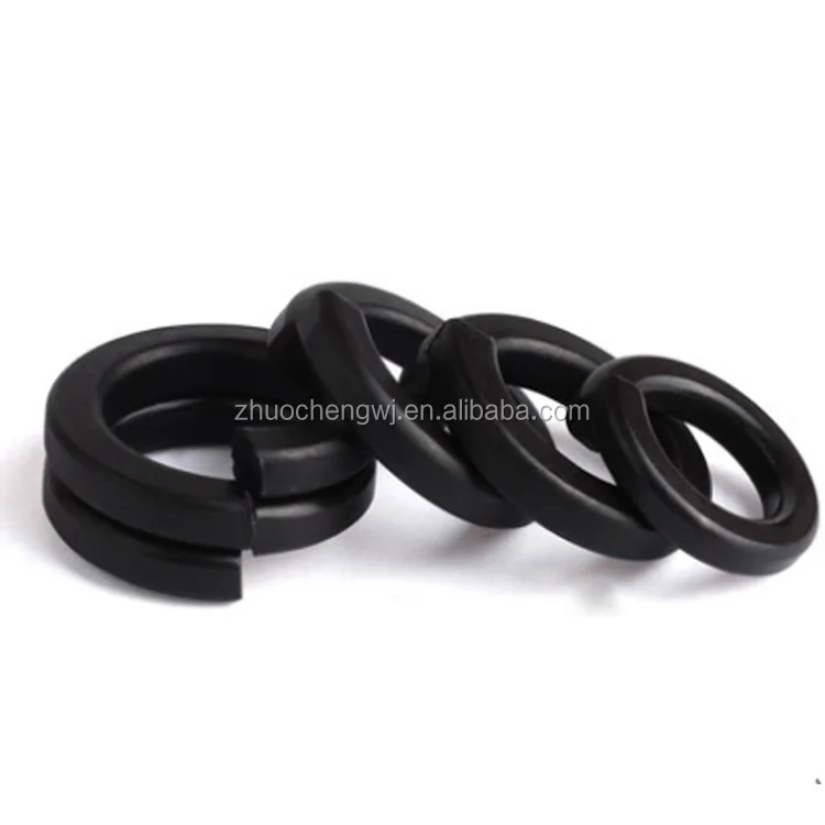 Standard DIN 127 Black Spring Lock Washers with competitive price