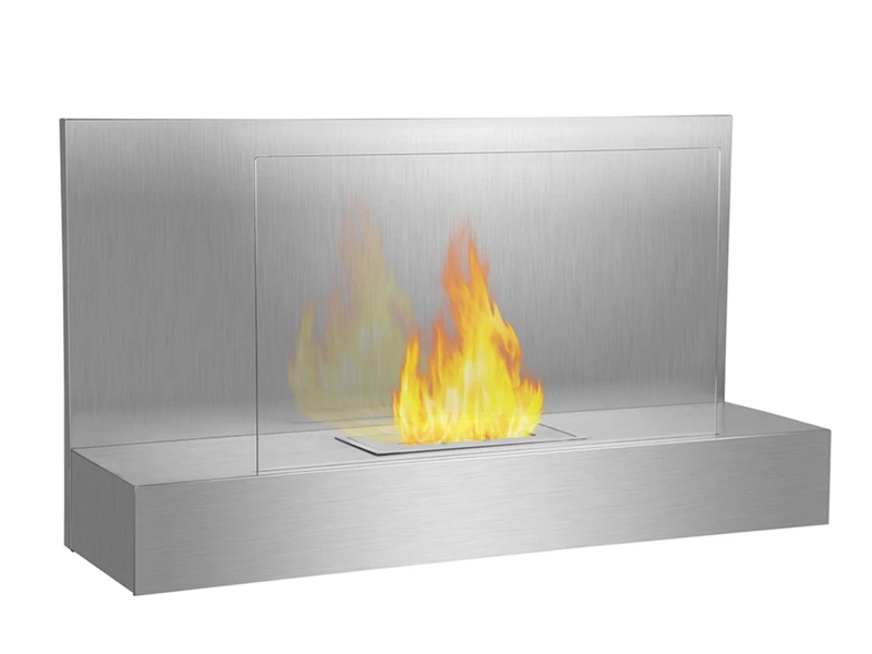 Simple modern design wall-mounted enthanol fireplace indoor heater