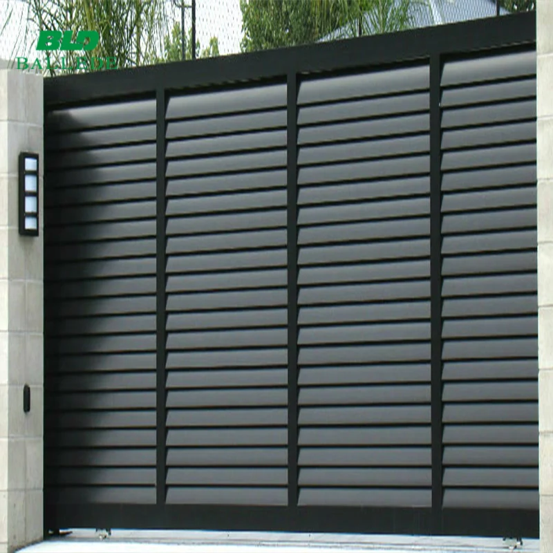 Automatic Motorised Aluminium Sliding Gate