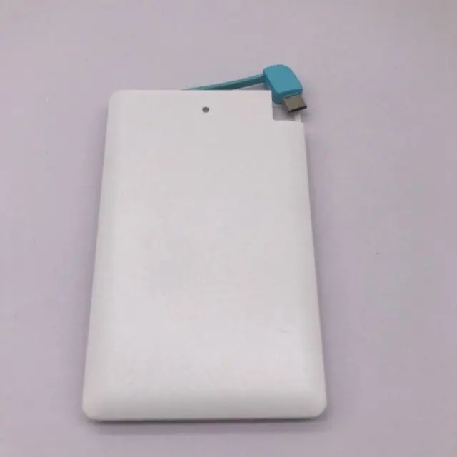 Business gift ! Credit card power bank 2000mah mini card power charger